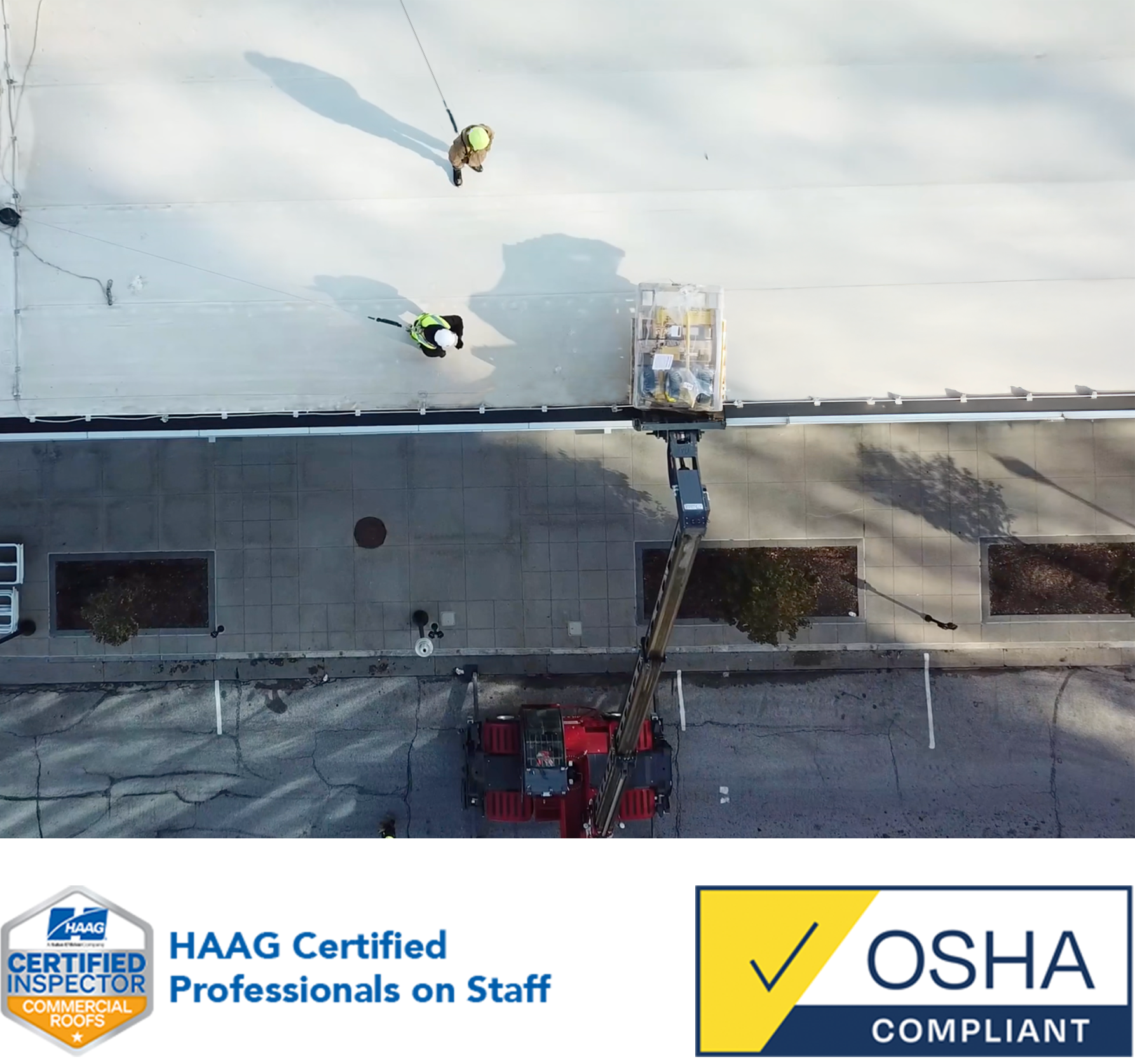 Safe Commercial Roofing Company.